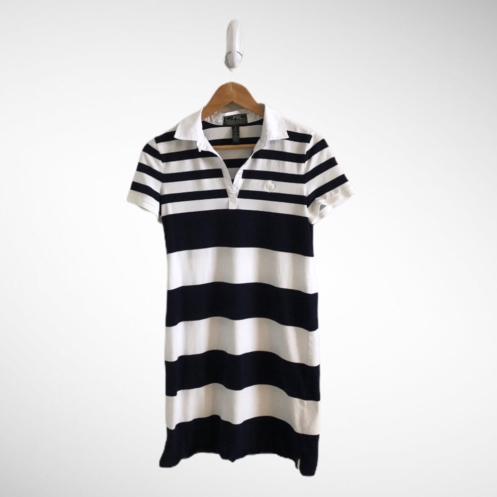 Ralph Lauren Active Polo Dress- Navy/White…